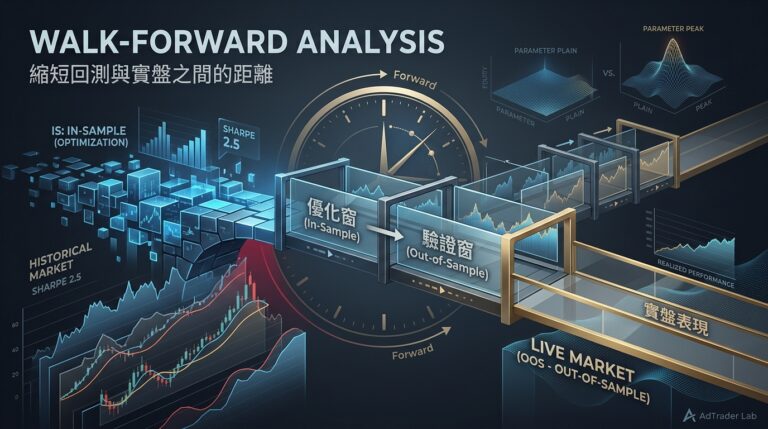 Walk-Forward Analysis 深度解析：縮短回測與實盤之間的距離